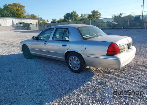 2008 Mercury Grand Marquis Gs from USA, damaged, VIN 2MEFM74V88X657122